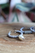 Bagues ajustables - PRECIOSA blanches et noires