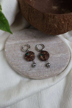 Créoles AURA en noix de coco