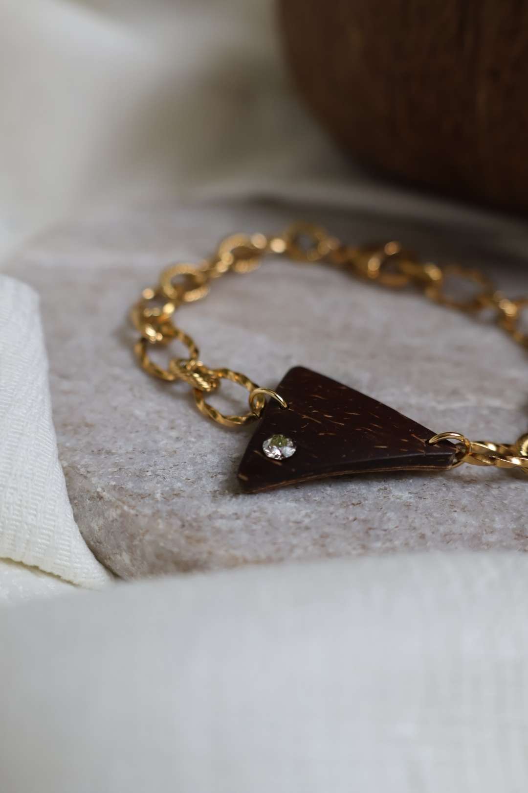 Bracelet HORIZON en noix de coco