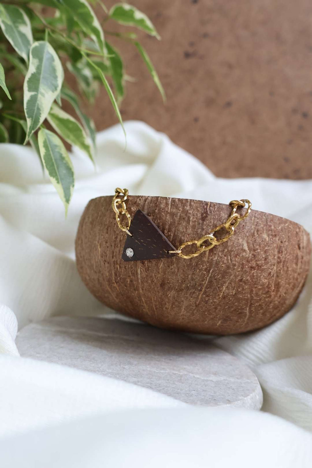 Bracelet HORIZON en noix de coco