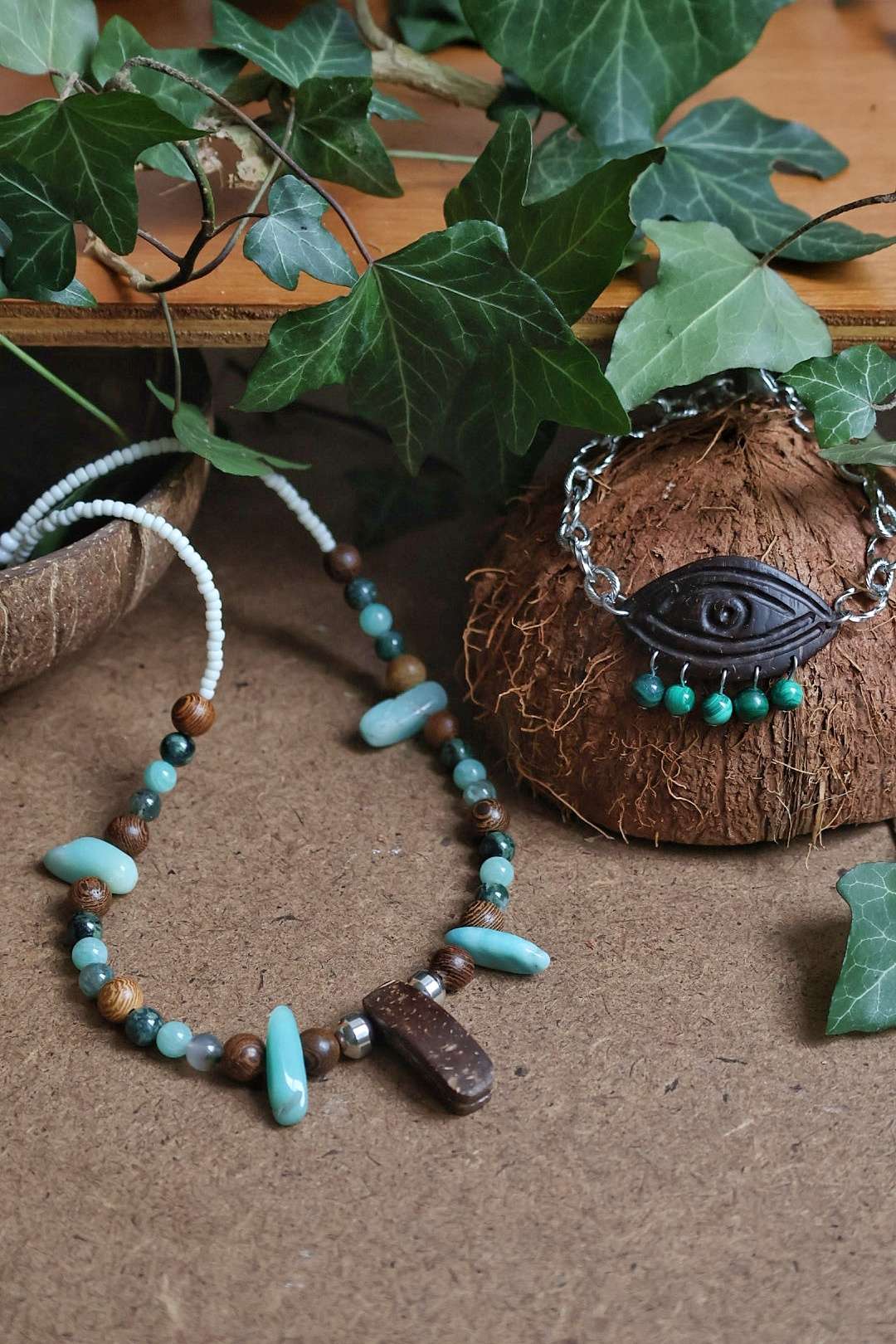Bracelets argenté oeil - TALISMAN