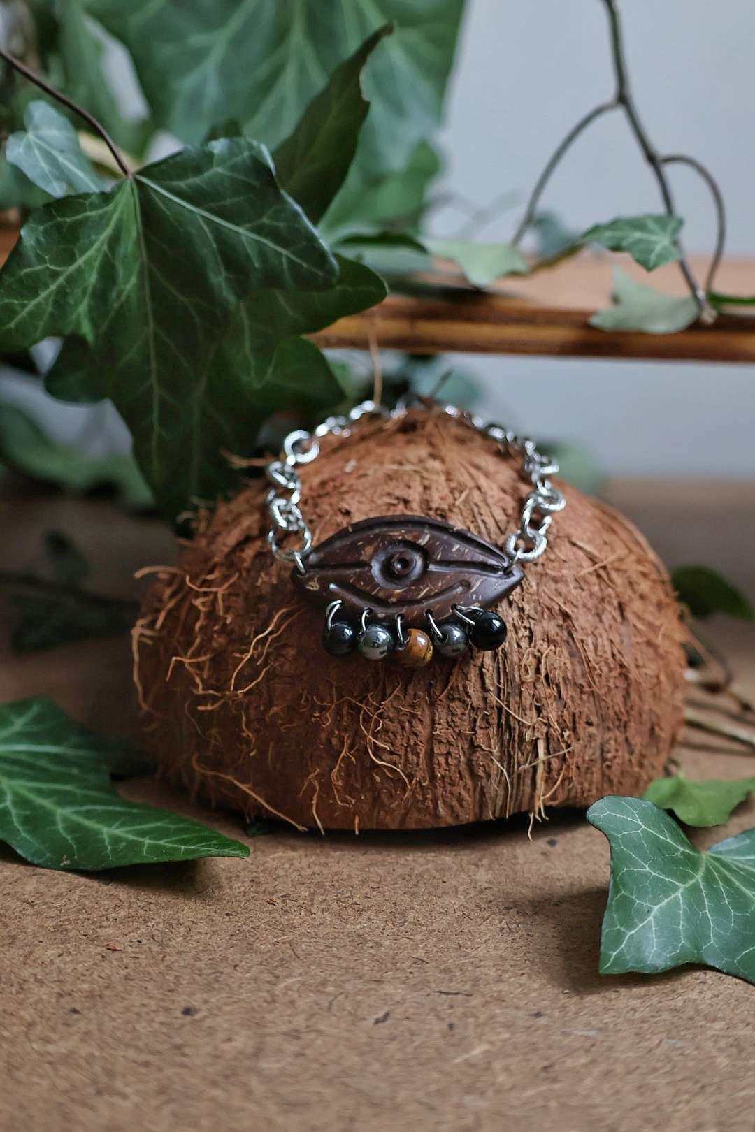 Bracelets argenté oeil - TALISMAN