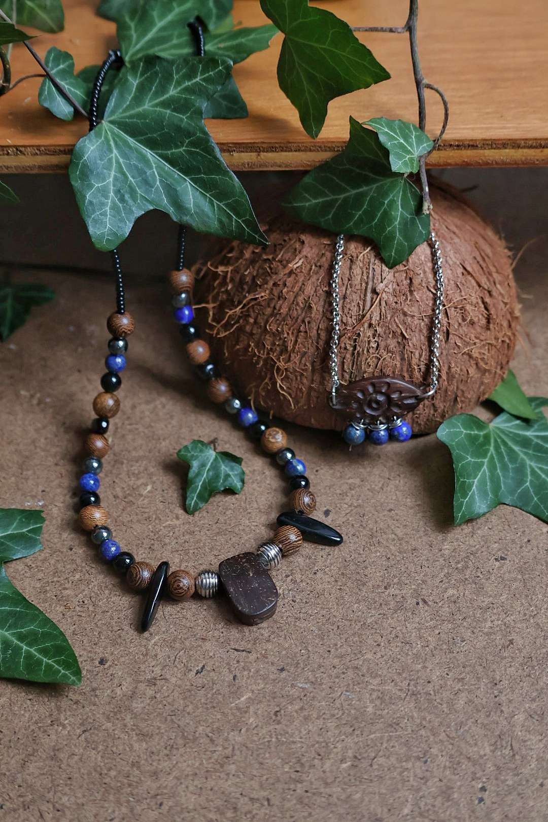 Collier mixte PRIMAL "Force mystique"