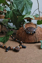 Collier mixte PRIMAL "Énergie terrestre"