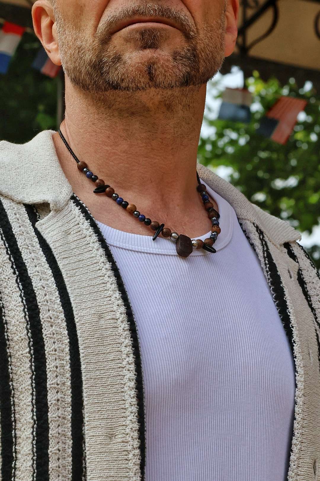 Collier mixte PRIMAL "Force mystique"
