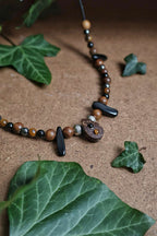Collier mixte PRIMAL "Énergie terrestre"