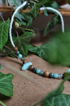 Collier mixte PRIMAL "Sérénité tropicale"