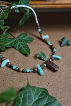 Collier mixte PRIMAL "Sérénité tropicale"