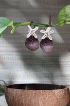 Boucles d'oreilles longues - DES ILES