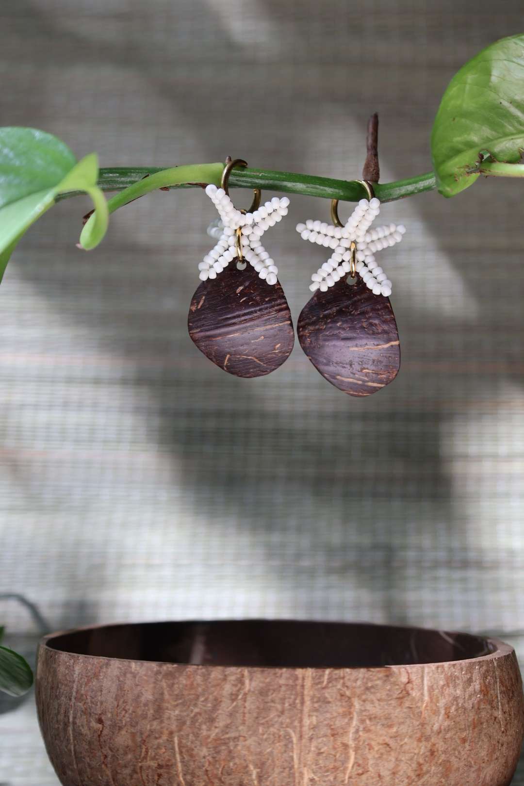 Boucles d'oreilles longues - DES ILES