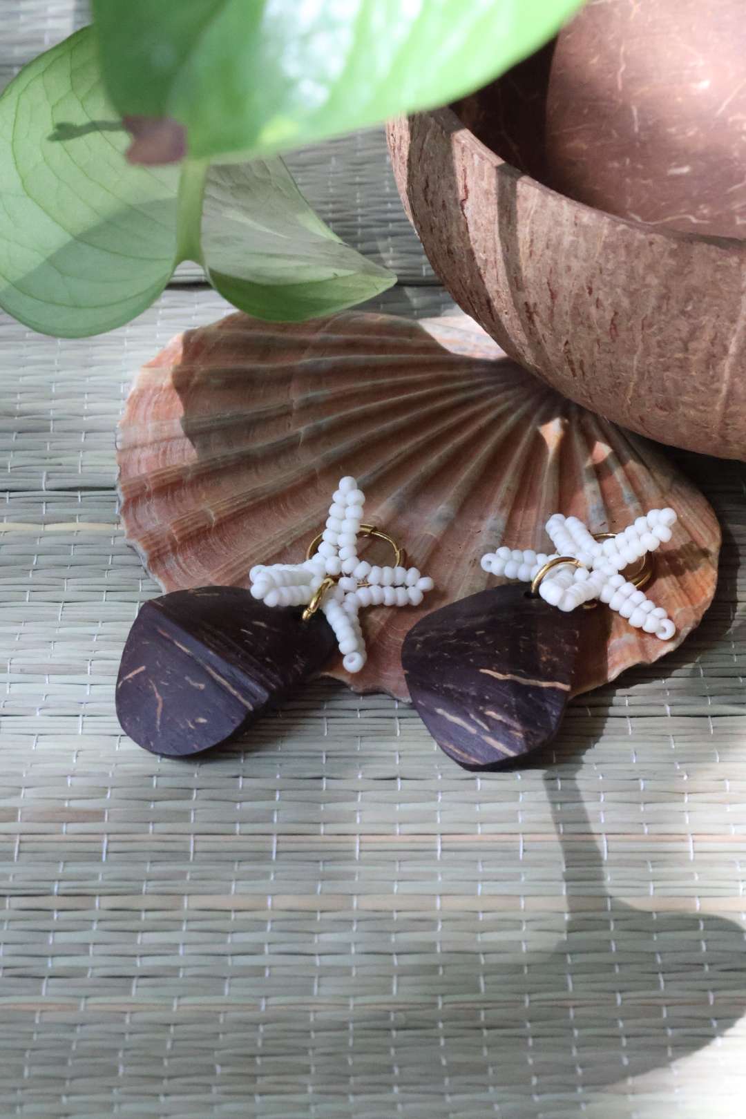 Boucles d'oreilles longues - DES ILES