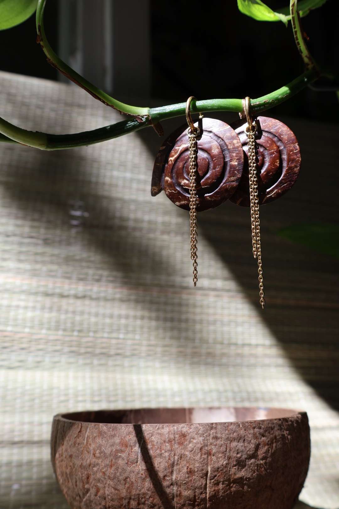 Boucles d'oreilles longues - GYRE