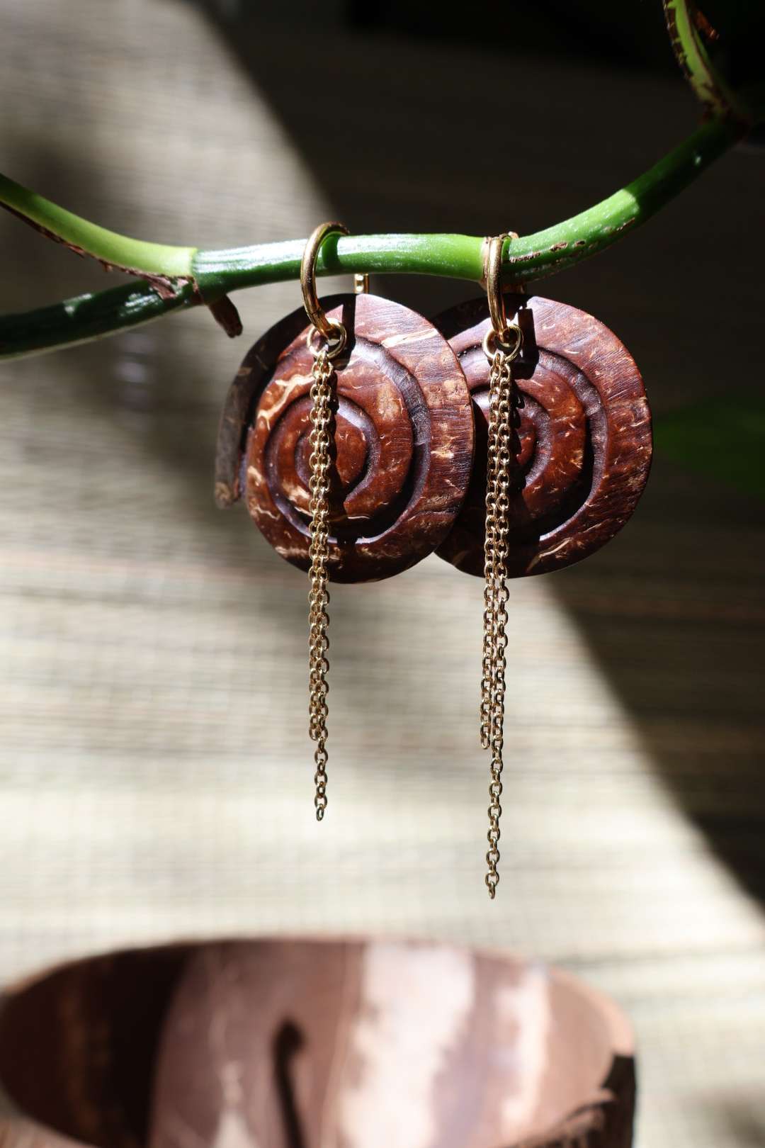 Boucles d'oreilles longues - GYRE