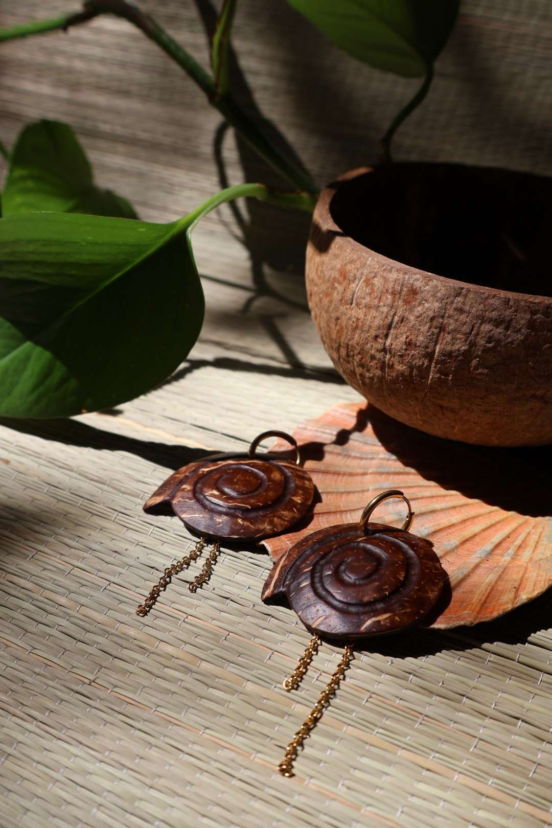 Boucles d'oreilles longues - GYRE
