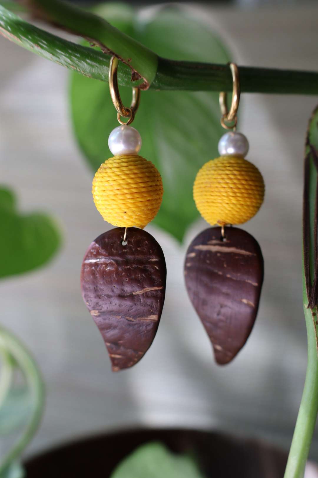 Boucles d'oreilles longues - LAGUNE
