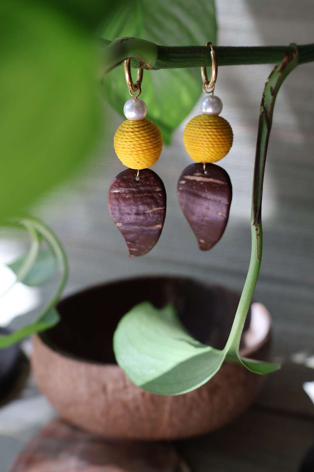 Boucles d'oreilles longues - LAGUNE