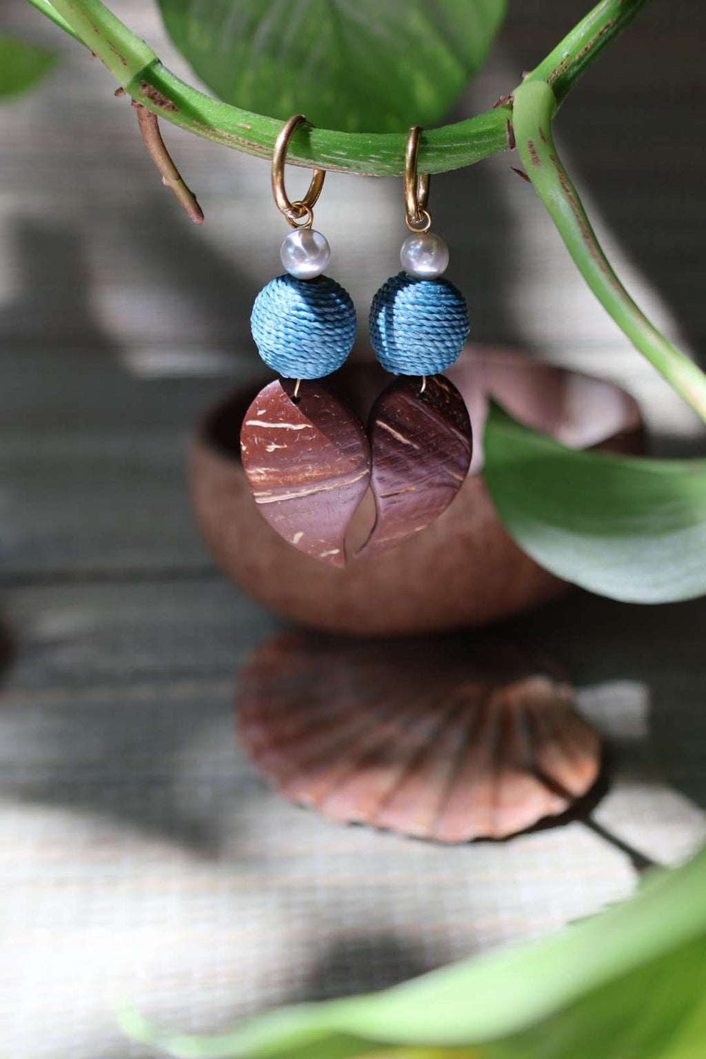 Boucles d'oreilles longues - LAGUNE
