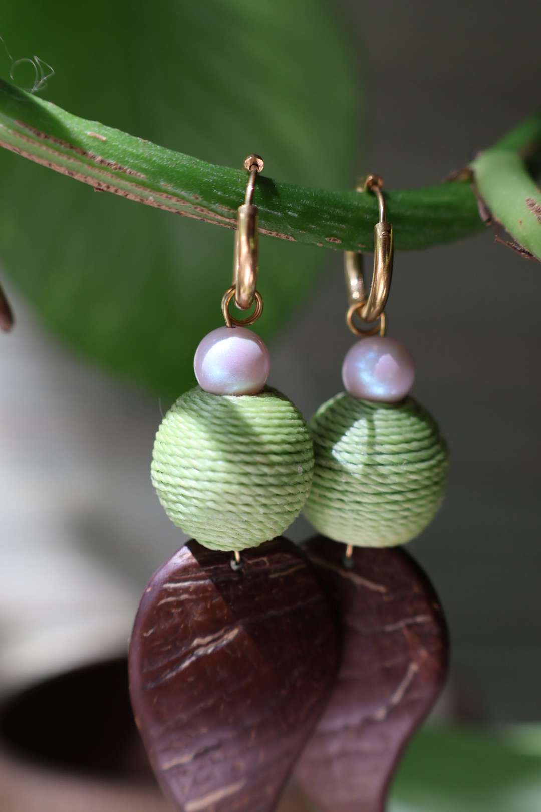 Boucles d'oreilles longues - LAGUNE