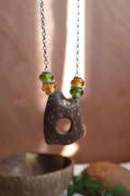 Collier long chaîne argentée - BALI