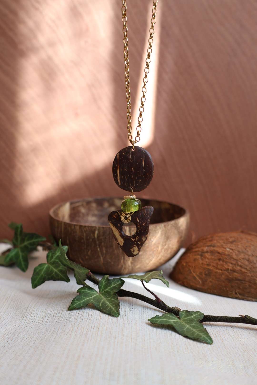 Collier long chaîne doré - JAKARTA