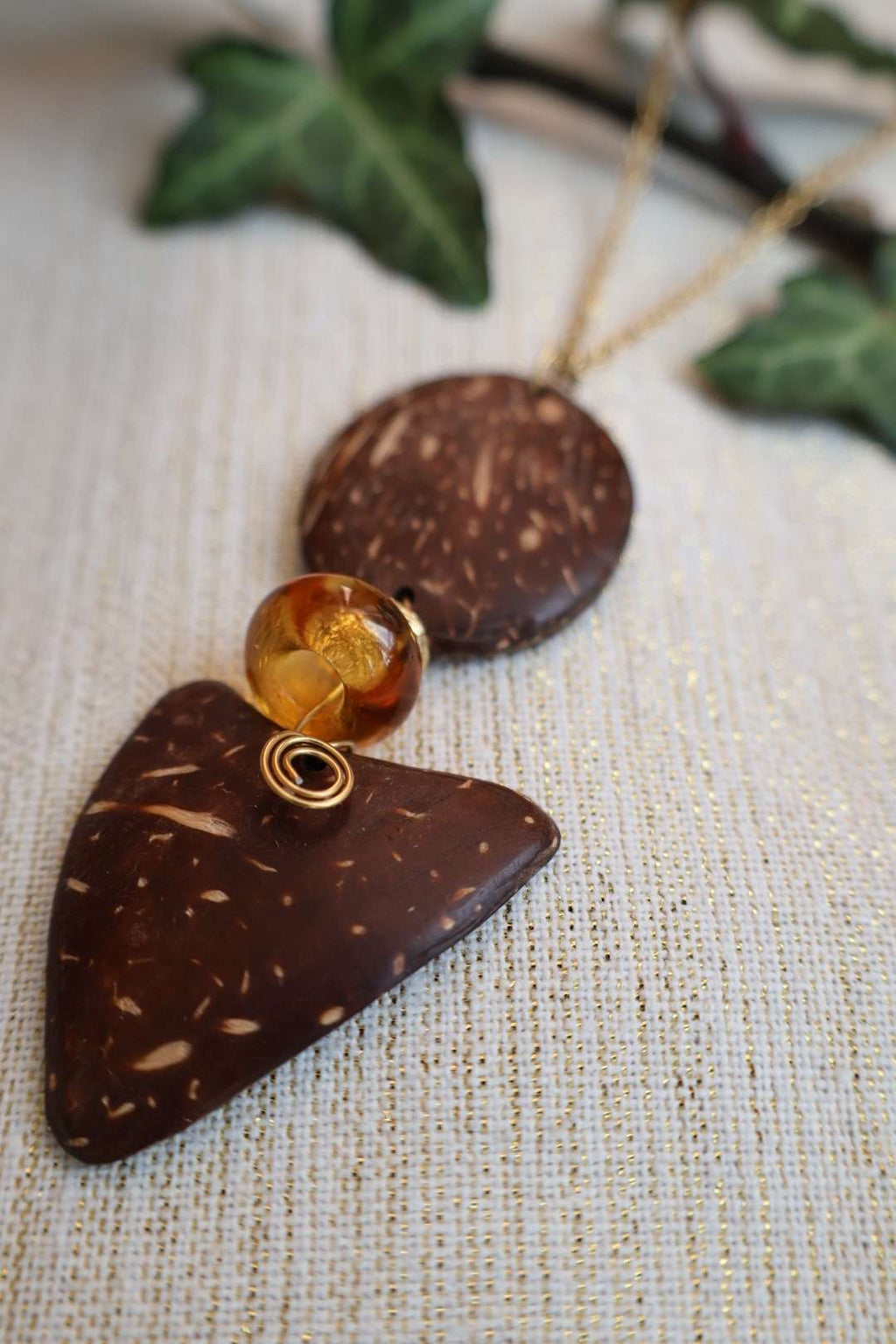 Collier long chaîne doré - JAKARTA