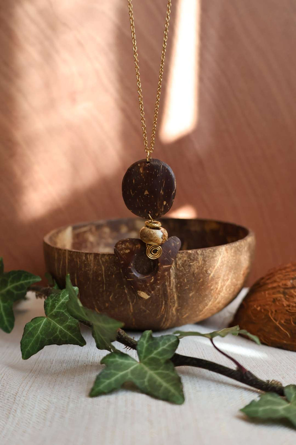Collier long chaîne doré - JAKARTA