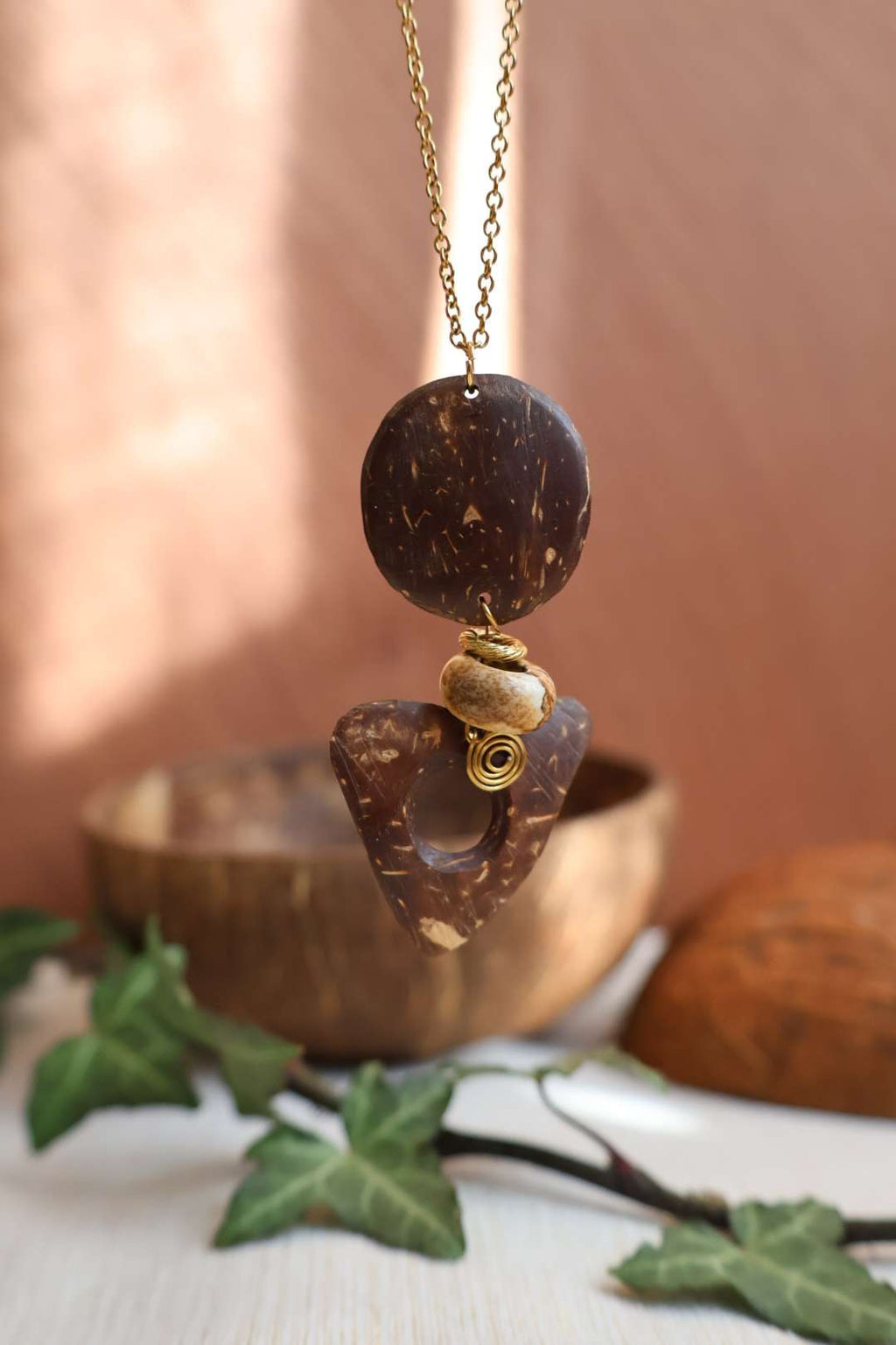 Collier long chaîne doré - JAKARTA