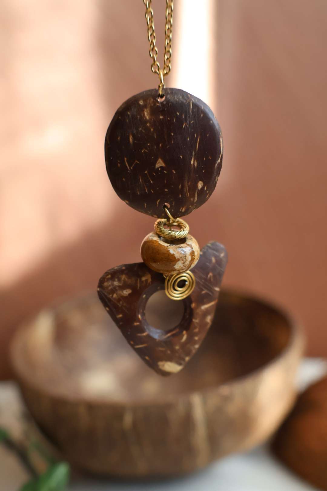Collier long chaîne doré - JAKARTA