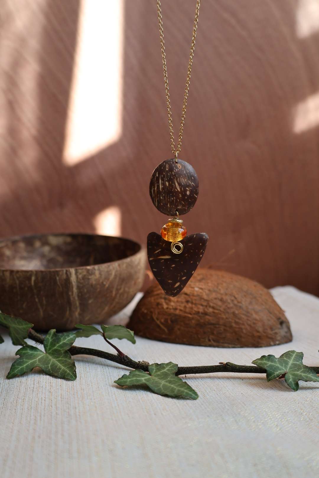 Collier long chaîne doré - JAKARTA
