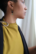 Créoles AURA en noix de coco