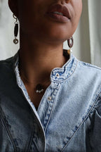 Collier ARTISANE pendentif noix de coco