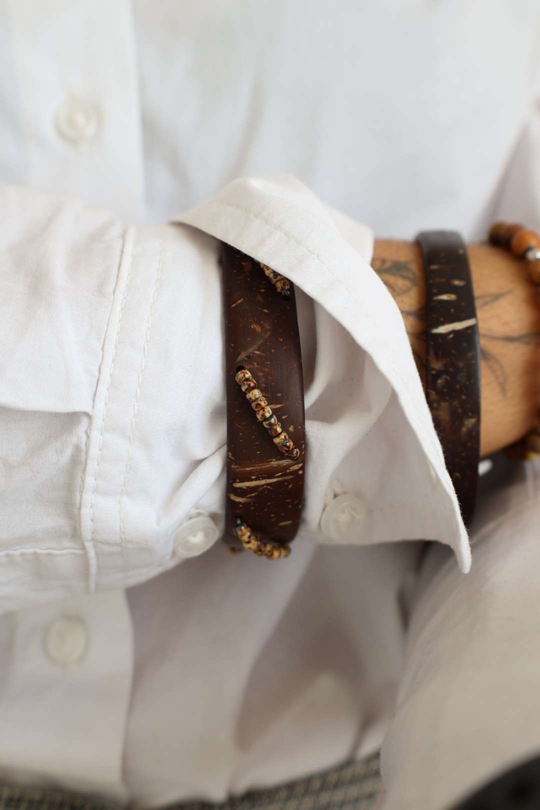 Bracelets en noix de coco - BOISDECOCO