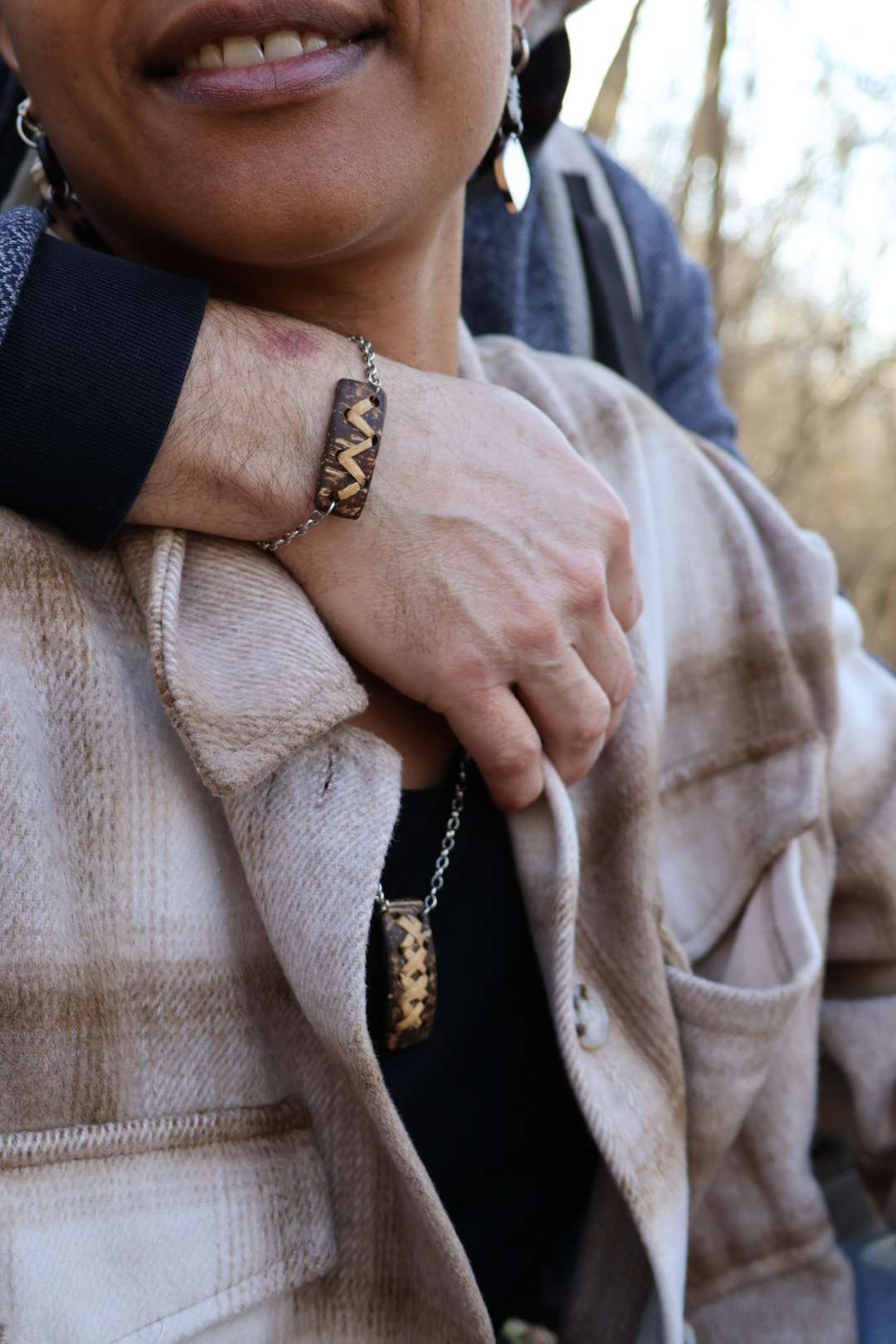 Bracelet mixte en noix de coco - PALMAE