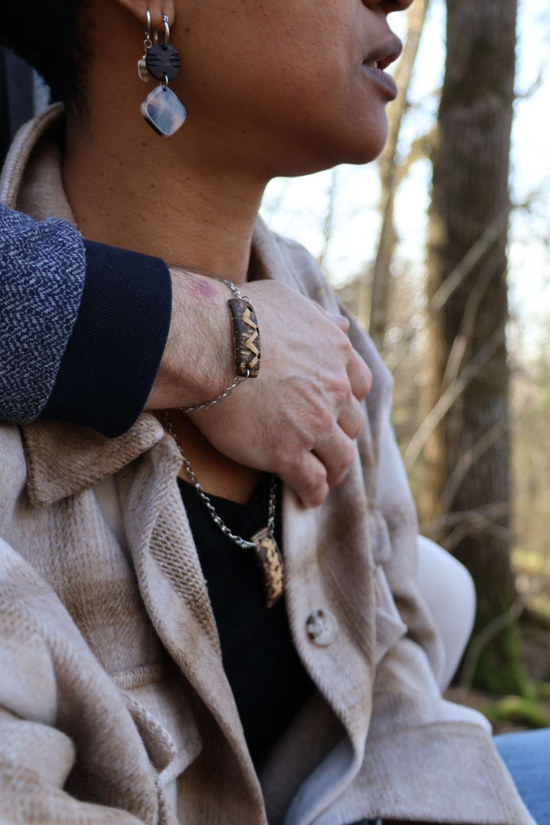 Bracelet mixte en noix de coco - PALMAE