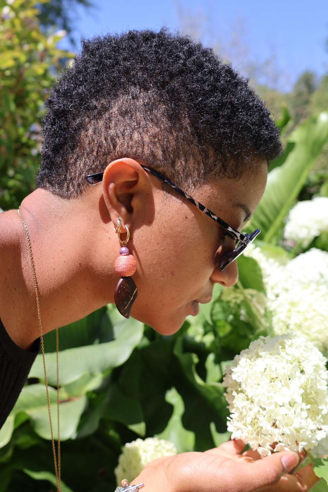Boucles d'oreilles longues - LAGUNE