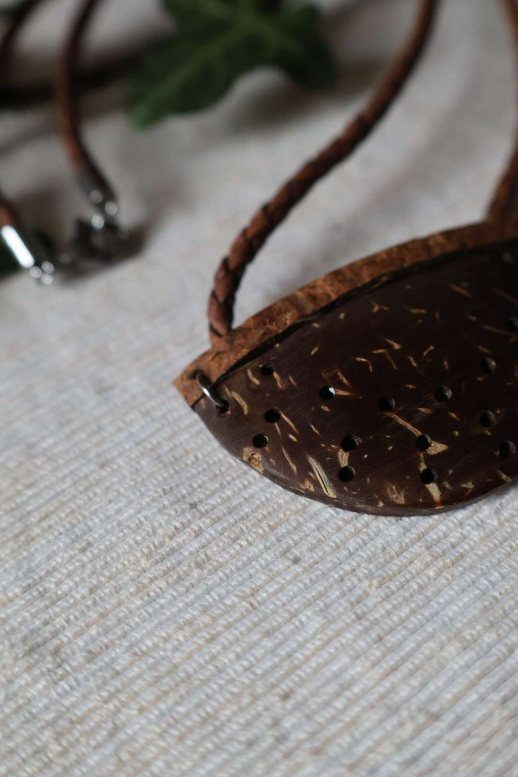 Collier mixte noix de coco - SALAZIE