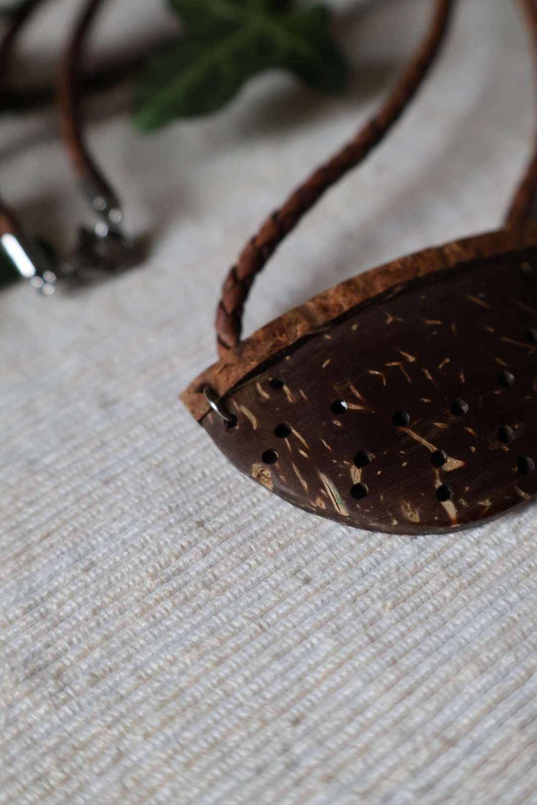 Collier mixte noix de coco - SALAZIE