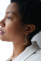 Boucles d'oreilles naturelles - CREPITANS