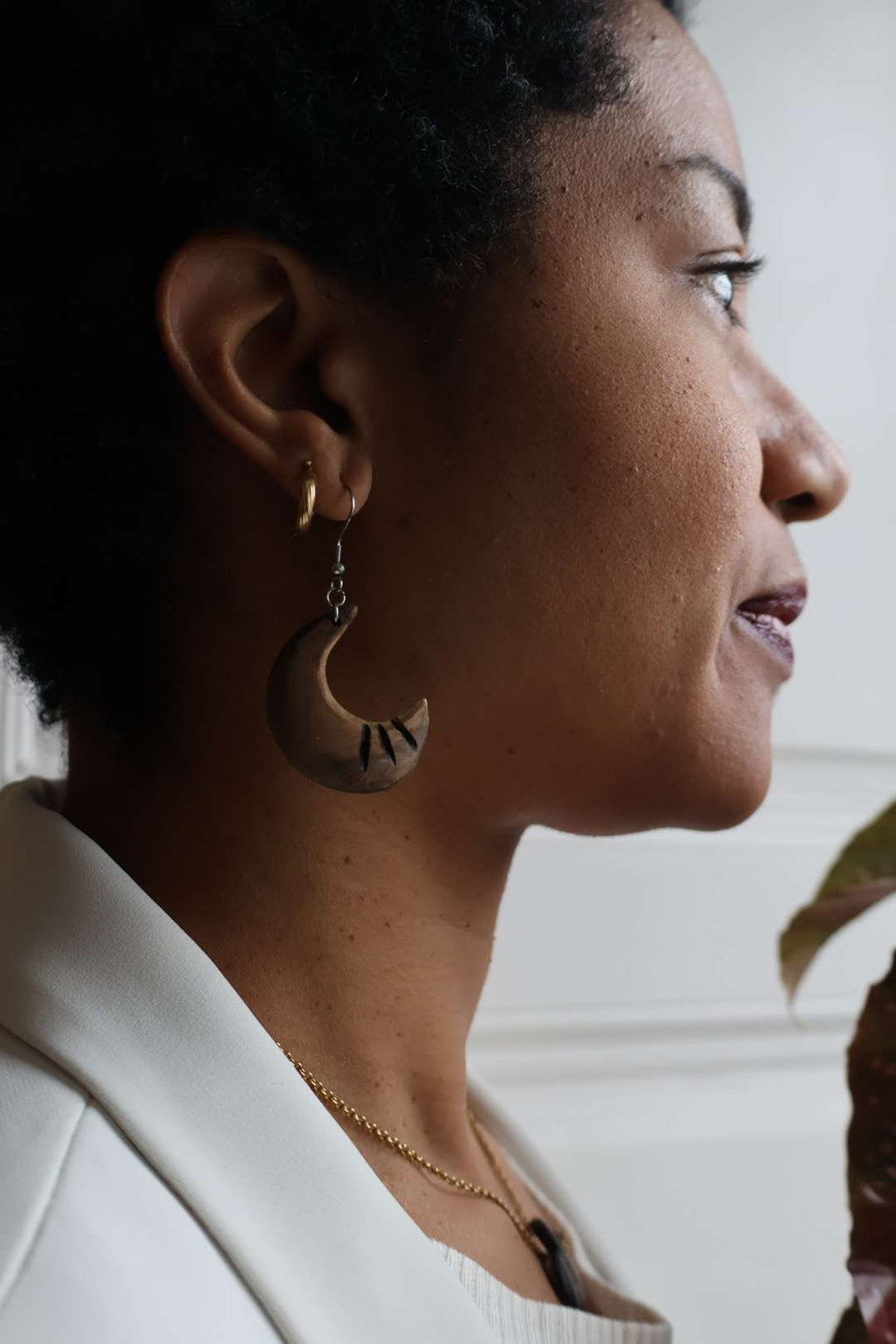 Boucles d'oreilles naturelles - HURA