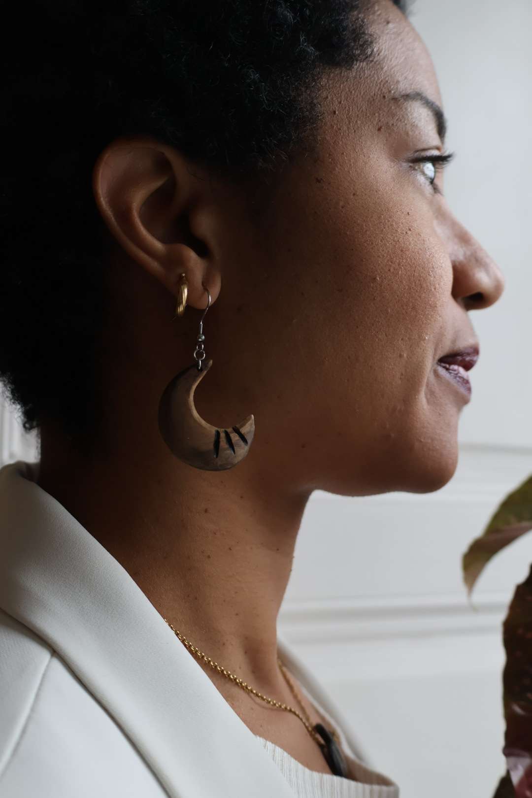 Boucles d'oreilles naturelles - HURA