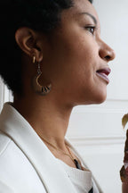 Boucles d'oreilles naturelles - HURA