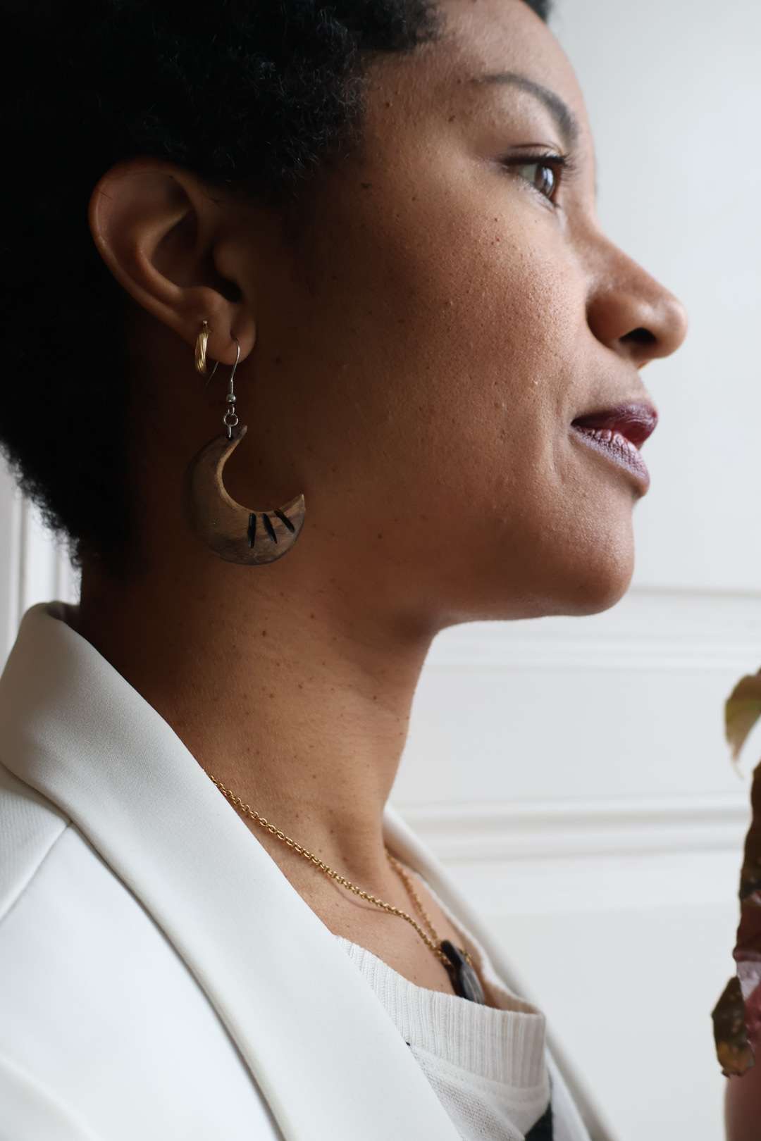 Boucles d'oreilles naturelles - HURA