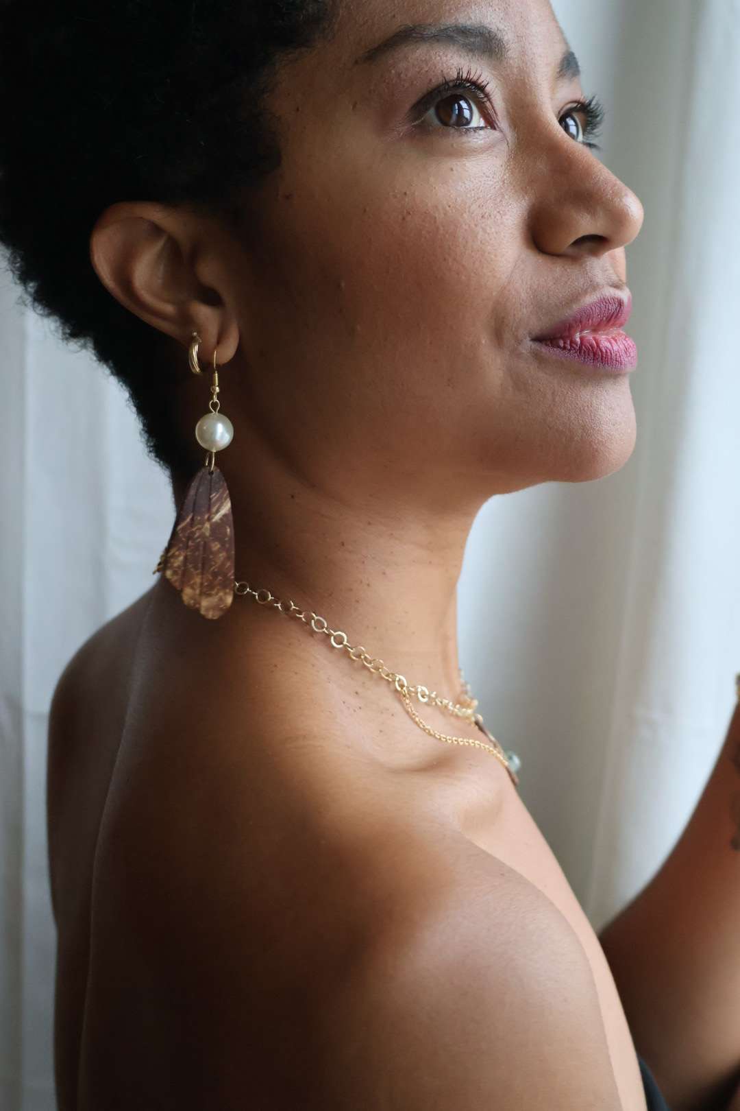 Boucles d'oreilles noix de coco - PEARL