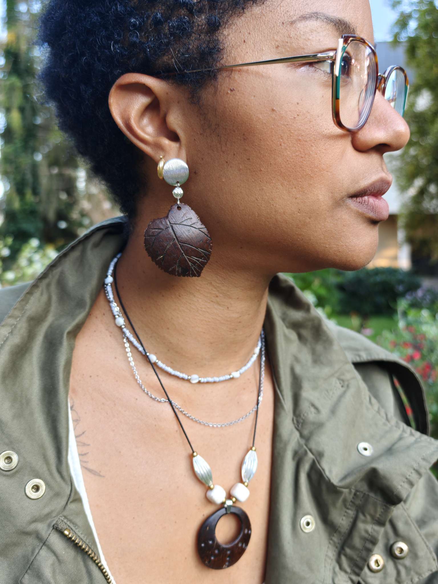 Boucles d'oreilles - TILLEUIL