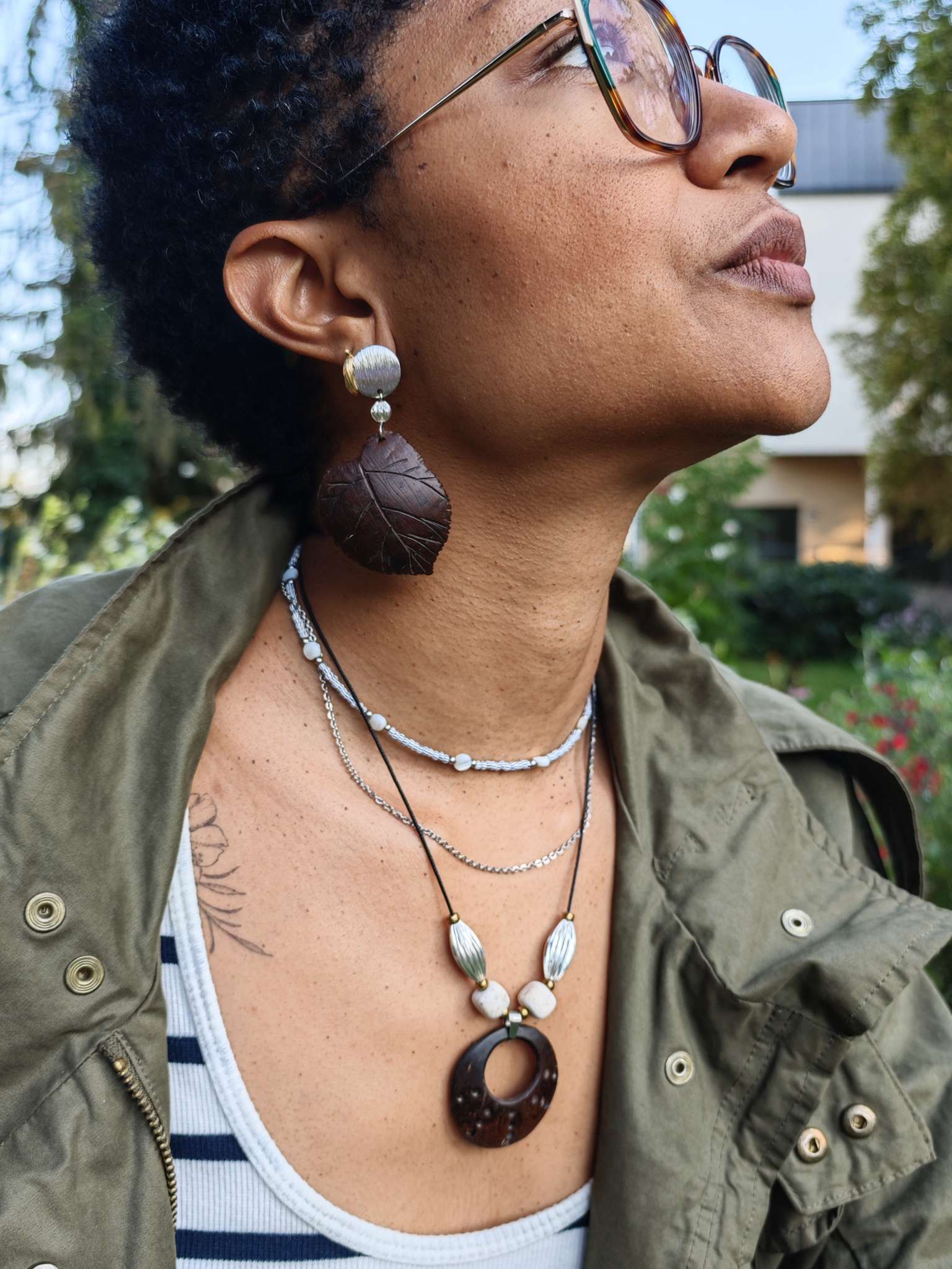 Boucles d'oreilles - TILLEUIL