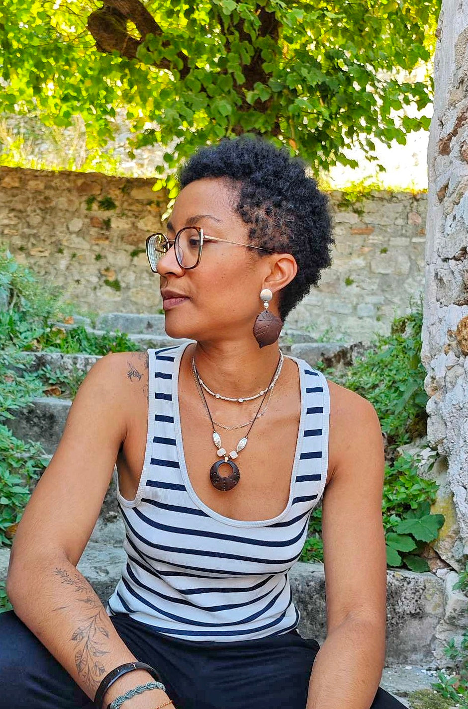 Boucles d'oreilles - TILLEUIL