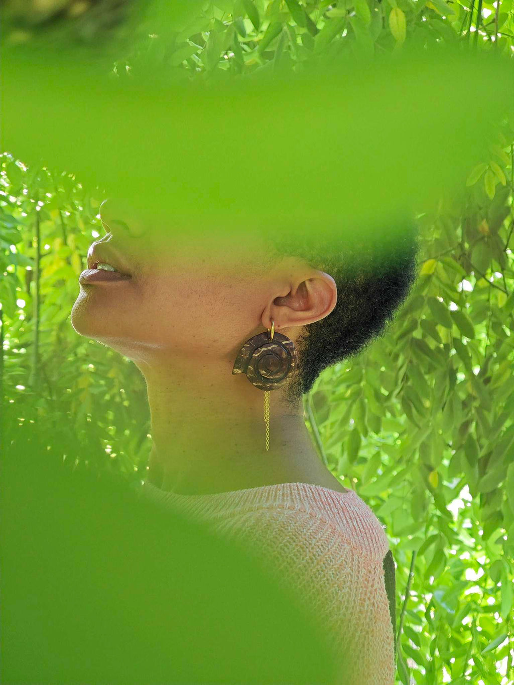 Boucles d'oreilles longues - GYRE