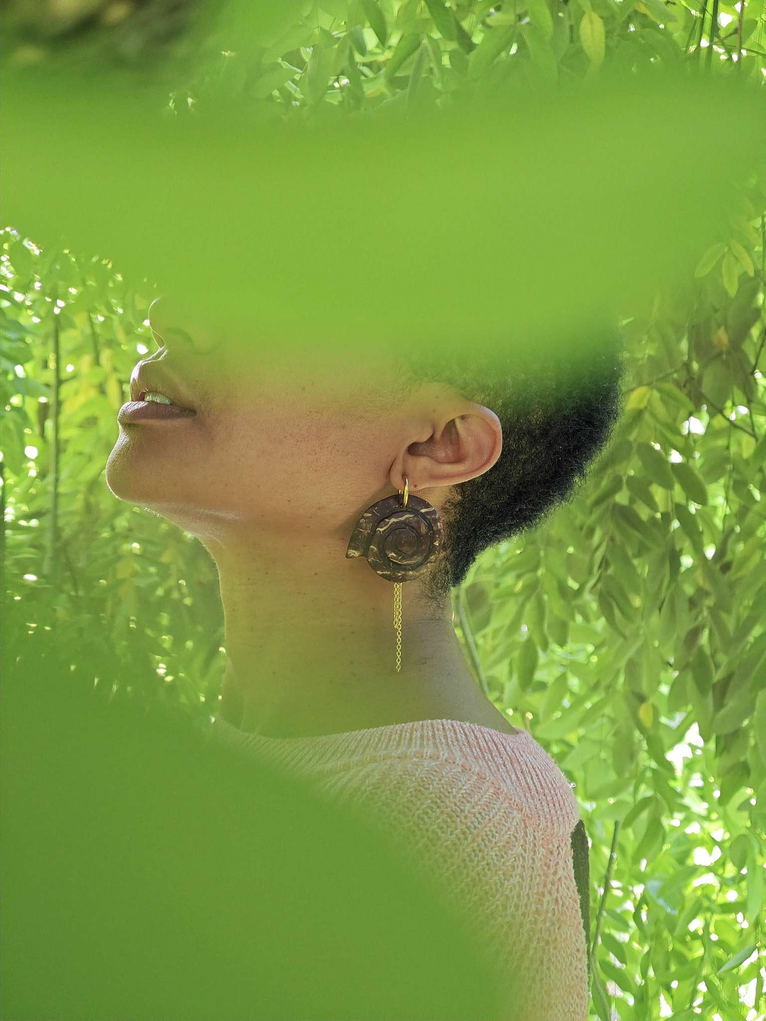 Boucles d'oreilles longues - GYRE