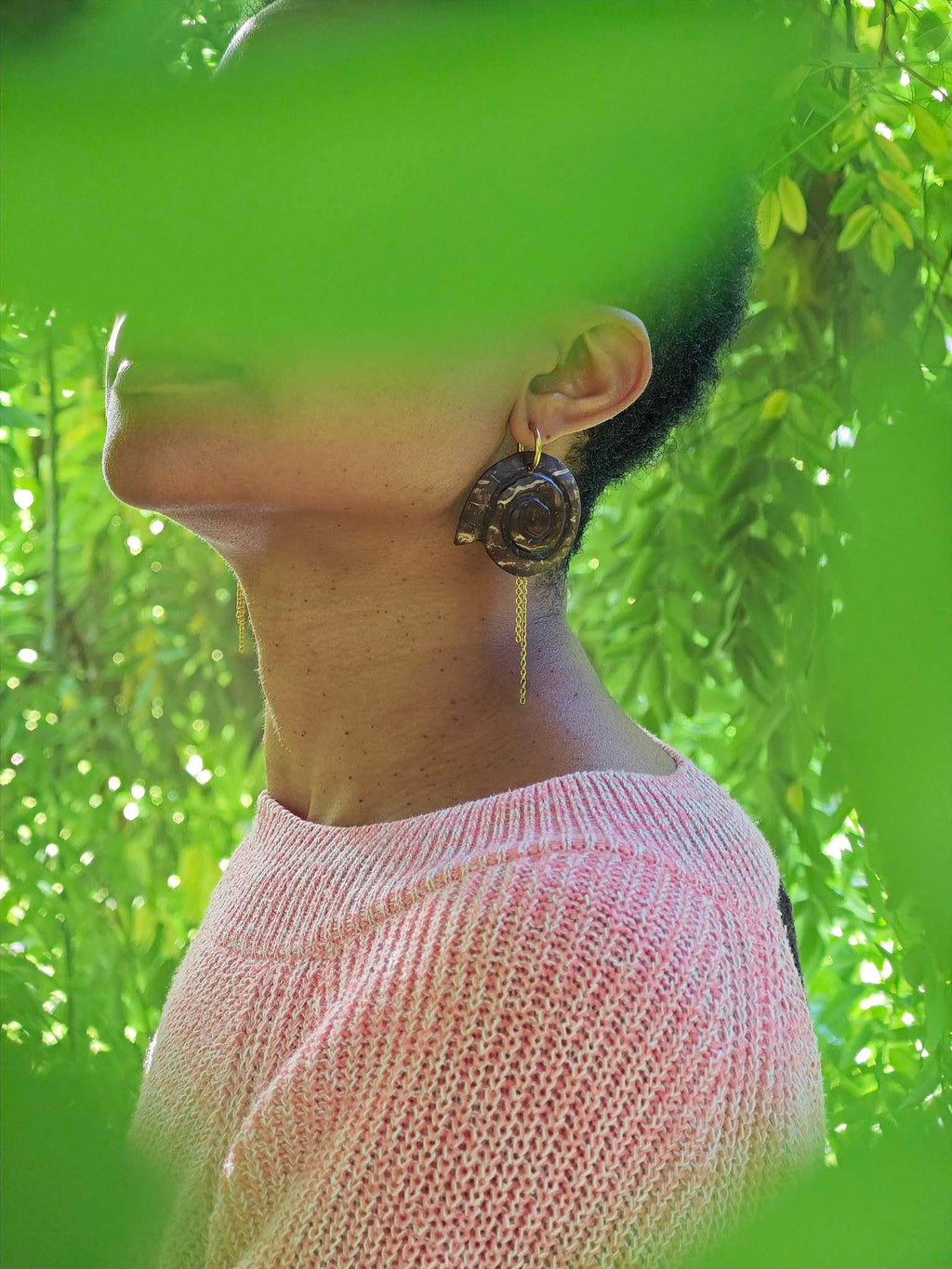 Boucles d'oreilles longues - GYRE