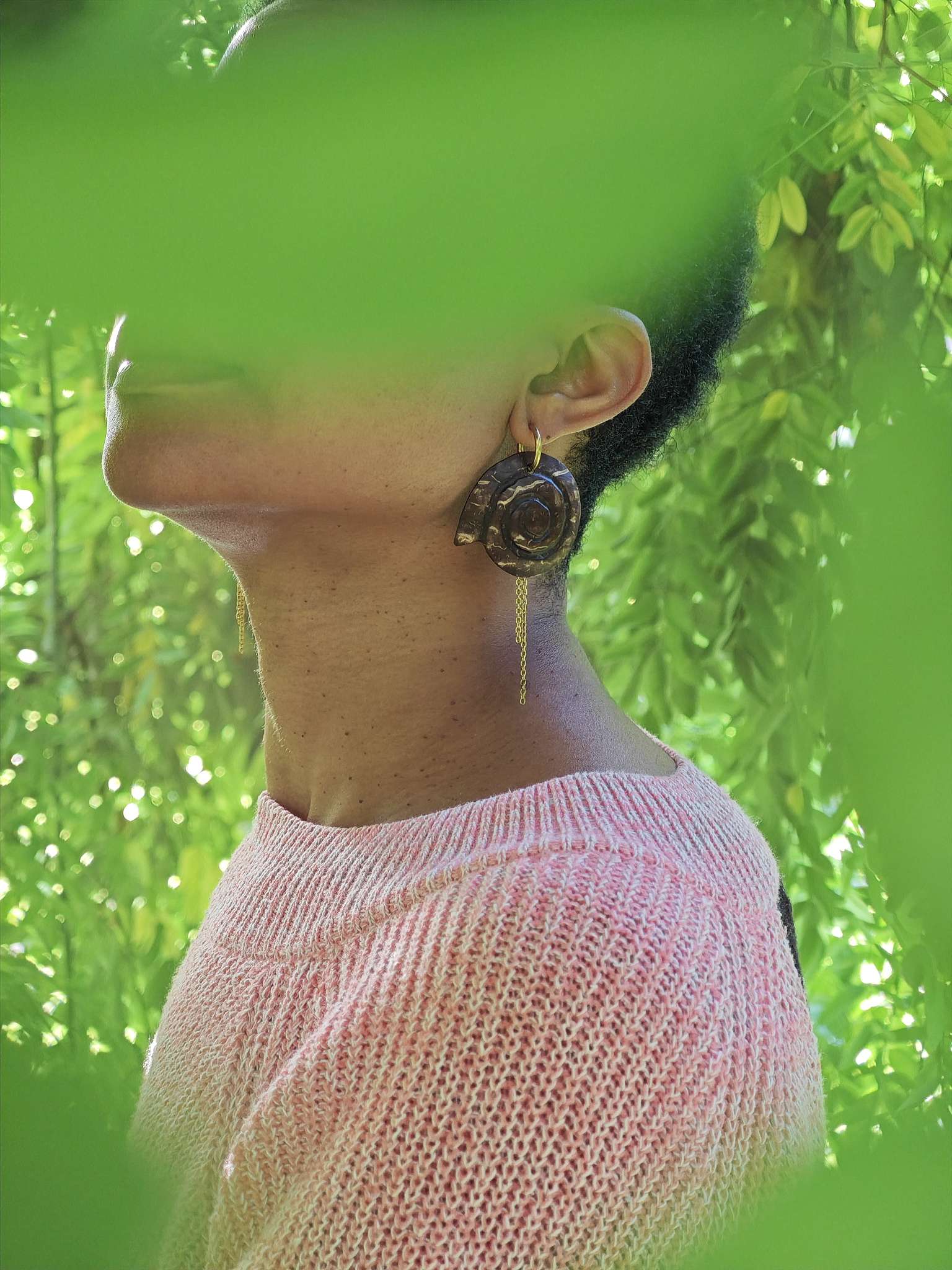 Boucles d'oreilles longues - GYRE